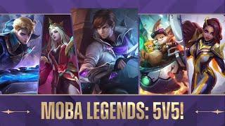 [Live] Playing with SubscribersDay 12 in Moba Legends 5v5Join Fast!! #mobalegends5v5