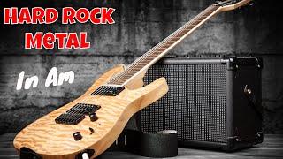 Hard Rock Metal Ballad - Guitar Backing Track in Am