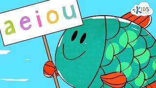 Long and Short Vowel Sounds for Kids | A E I O U | Kids Academy