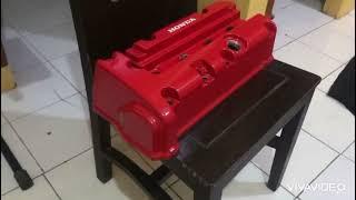 Powdercoating mesin civic fd