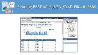 SSRS - How to read for REST API / JSON File / XML Service (OData OAuth, Pagination)