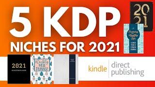 5 Unique Amazon KDP Low Content Book Niches for 2021