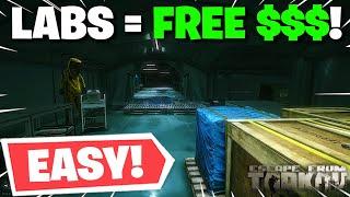 Escape From Tarkov PVE - Labs Is STILL Just FREE MONEY! Easy And Quick Profitable Raids!
