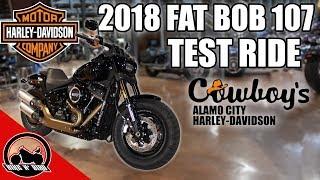 2018 Harley-Davidson Fat Bob Softail Test Ride