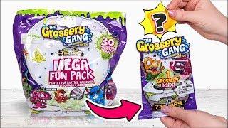 Grossery Gang Time Wars Mega Fun Pack Auspack-Session - 30 individuelle Überraschungstütchen!