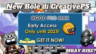 MRAY RISE AND NEW ROLE @GOD PRO MAX  NEW UPDATE | CreativePS