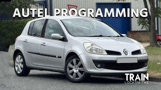 RENAULT CLIO 2008 REMOTE KEY PROGRAMMING USING AUTEL | STEP-BY-STEP GUIDE