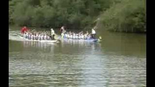 Drachenbootrennen der Backfeen in Völklingen 2008