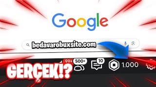 BEDAVA ROBUX VEREN SİTE BULDUM!? HERKES ROBUX KAZANABİLİR!