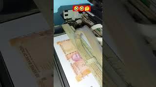 printing Indian currency notes #shorts photo copy testing