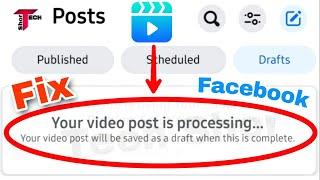 Facebook Creator Studio Fix Your Video Post Is Processing Problem Solve