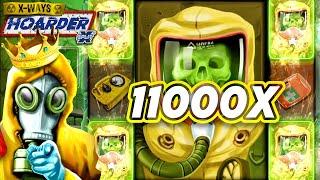 HE HIT THE RARE 11,000x MAX WIN ON THE FINAL SPIN OF XWAYS HOARDERS!