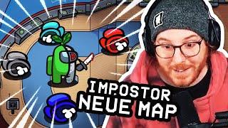 1. MAL IMPOSTOR  AUF DER NEUEN MAP - Among Us | #ungespielt