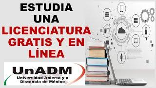 Soy Docente: ESTUDIA UNA LICENCIATURA GRATIS Y EN LÍNEA // UNADM