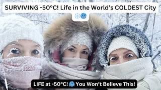 Life in Yakutsk: Exploring the Coldest City on Earth (-50°C Reality!)