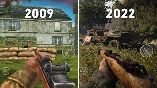 Evolution of Mobile FPS Games 2009-2022