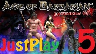 Прохождение Age of Barbarian Extended Cut № 5 (Rahaan: Wyverns Den) [На русском языке]