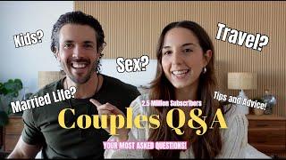Couples Q&A: answering your questions (married life, trying to conceive, life as content creators)
