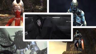 Star Wars: The Force Unleashed - All Bosses Fights In Order 1080p