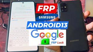 Samsung A71 FRP Google Bypass Unlock Android 13