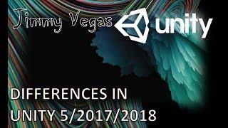 What Is The Difference Between Unity 5 / 2017 / 2018 Versions?