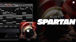 [FREE] Best Dark Trap Piano Midi Kit - SPARTAN [DRAKE, TRAVIS SCOTT, NARDO WICK] Piano Midi Pack
