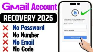 Gmail Account Recovery 2025 || How To Recover Gmail Account || Gmail Account Recovery