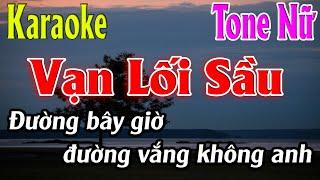 Vạn Lối Sầu Karaoke Tone Nữ Karaoke Lâm Organ - Beat Mới