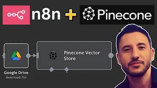 Step-by-Step Tutorial | Build an AI Agent with n8n and Pinecone (NO CODE!!)