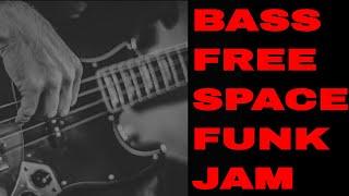 BASS FREE SPACE FUNK JAM TRACK | Backing Track in E Minor #alphajams