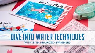 Dive Into Water Techniques with Synchronized Swimmers!