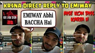 Krsna React On Kr Loda Sign Emiway Song