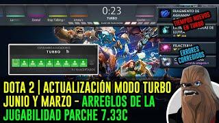 Dota 2 Actualización Modo Turbo de Junio y Marzo - Arreglos a la Jugabilidad 7.33c