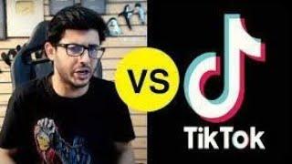 Carryminati Roast Tik Tok vs YouTube THE END @Tik Tok  Vs YouTube  Who is best ?