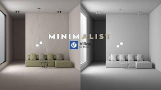 Rhino Interior Modeling and Vray rendering | Living Room