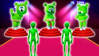 Dame Tu Cosita and Dame La Gomita Animation — Which Gummy Bear is the most Beautiful / Funny Dancing
