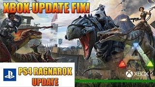 ARK XBOX UPDATE FIX! - (Fix game not working) - PS4 RAGNAROK UPDATE!