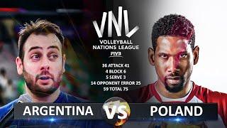 Argentina vs Poland | Men's VNL 2024