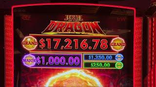 Huge win on Jewel of the Dragon slot at Seminole HR Tampa - on $6 bet !