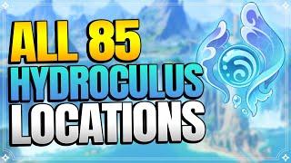 All 85 Hydroculus Locations in Fontaine 4.0 | In Depth Follow Along Route |【Genshin Impact】