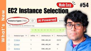 #ai powered #ec2 Instance Type Finder - #Amazon Q