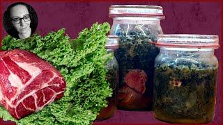 Kale - preserve for many years WITHOUT REFRIGERATION! How to create an emergency supply!