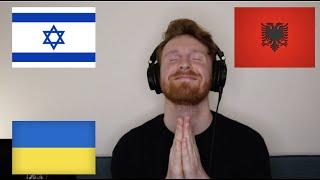 Musician reacts to Eurovision 2021 songs [Albania, Israel, Ukraine]