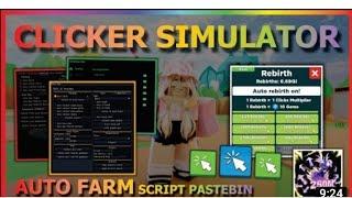 Clicker simulator FREE GAMEPASS OP SCRIPT pastebin