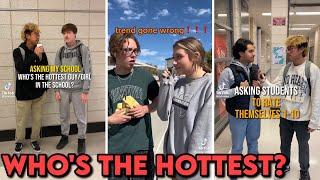 Who's the hottest girl/guy in the school | TikTok Compilation