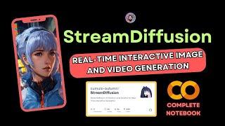 Stream Diffusion: Pipeline for Real-Time Image and Video Generation