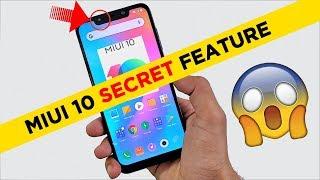 Miui 10 - Top Secret Hidden Features Tips & Tricks | Hindi - हिंदी