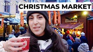 Stockholm Christmas Market - Old Town Christmas Fair (Gamla Stan Julmarknad) STOCKHOLM VLOG