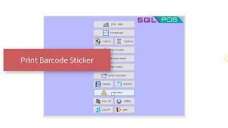 SQL POS - Barcode Sticker