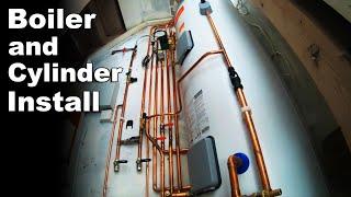 System Boiler & Unvented Hot Water Cylinder Installation